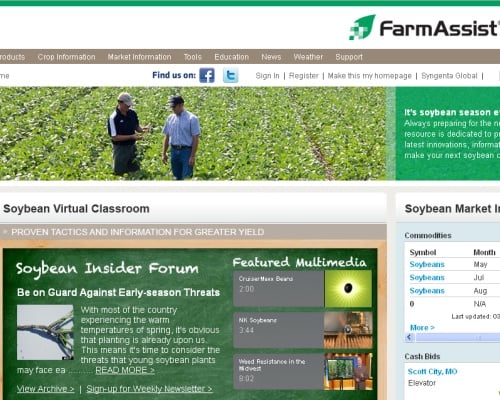 Syngenta Launches Enhanced Soybean Resources