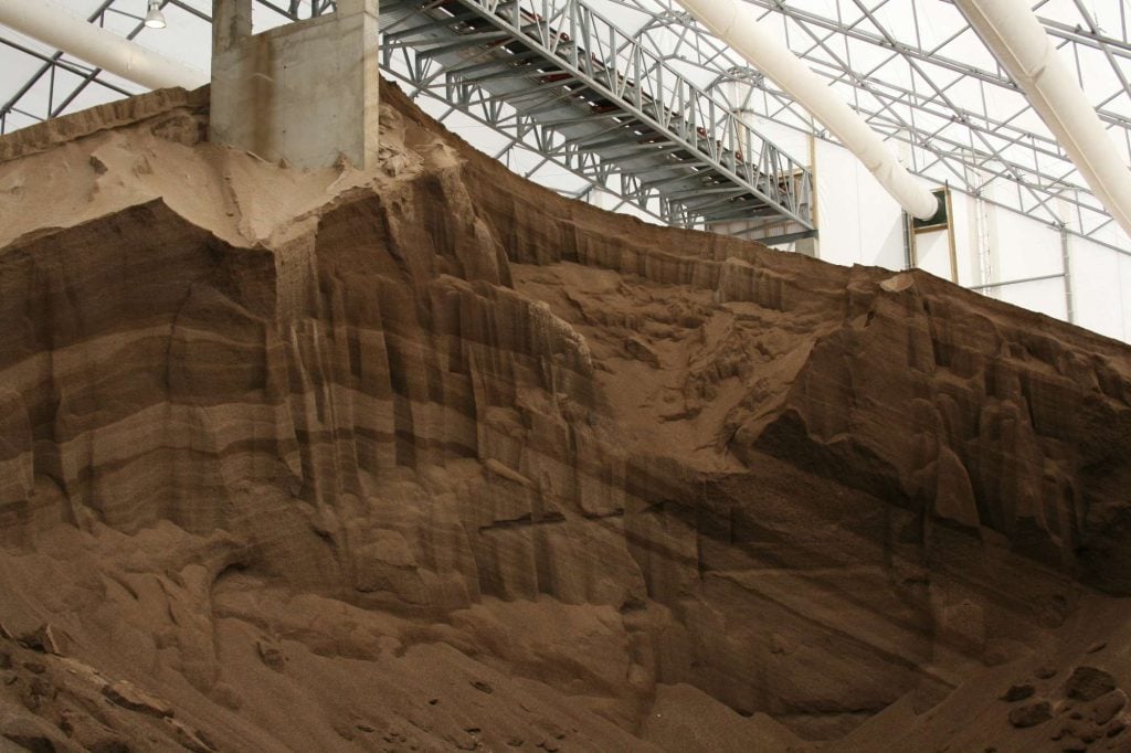 DAP Pile in Warehouse