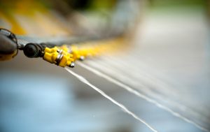 Aerial application nozzles at work.