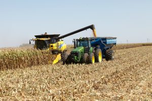 Growers harvest using Kinze's revolutionary Kinze Autonomy system.