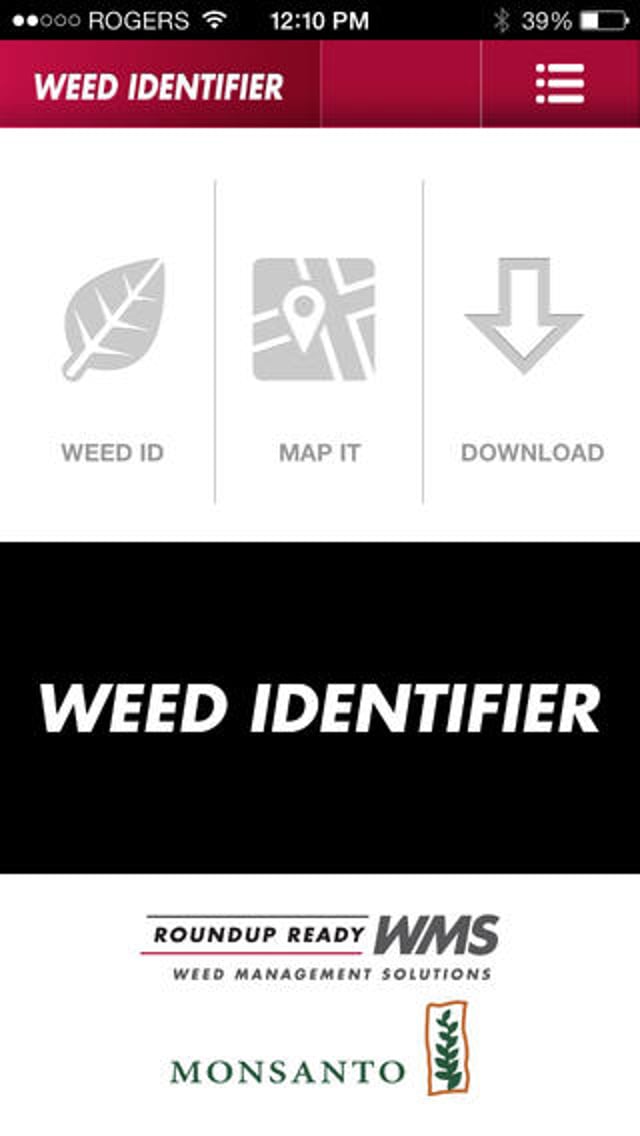 Monsanto Canada Unveils New iOS Weed I.D. App