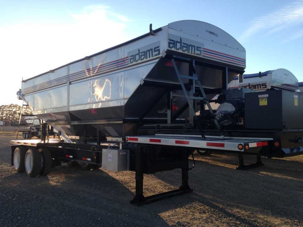Adams Rear Discharge Trailer Tender