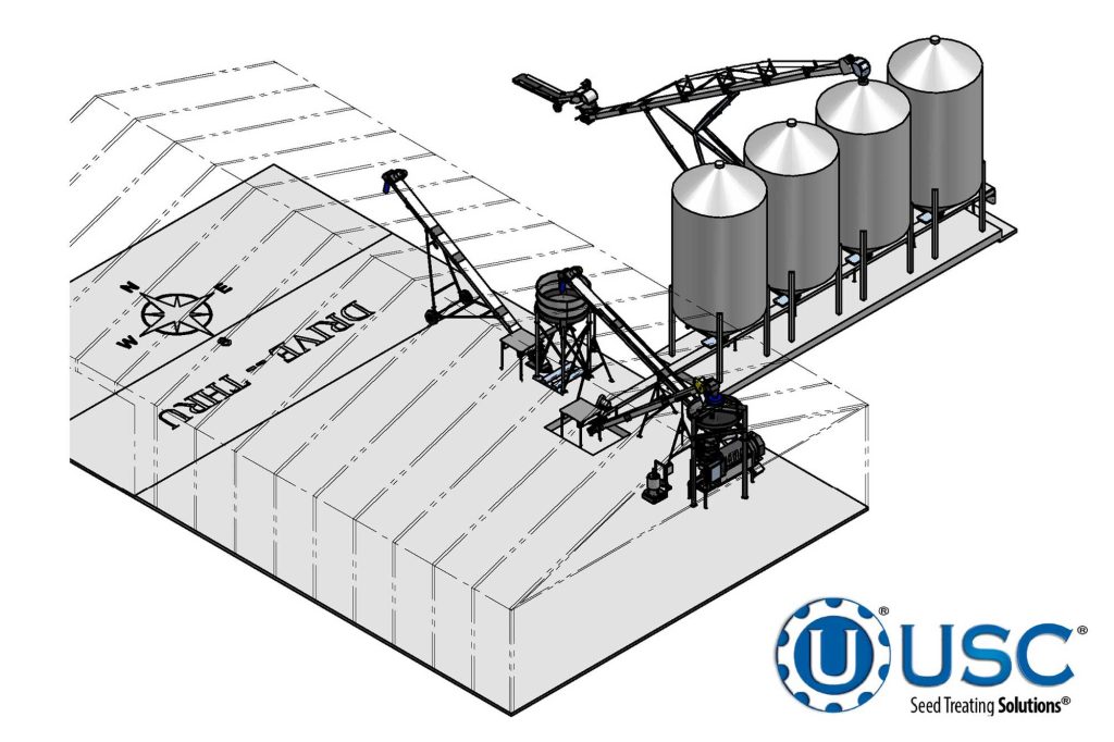 Gumz Seed Service site CAD drawing.
