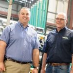 Mark Edema and John Christian of Green Valley Ag