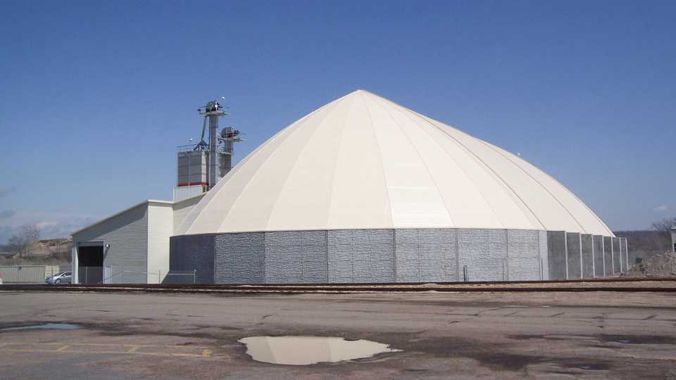 Kinder Morgan Expands Its Storage With A New Dome Barrel Structure