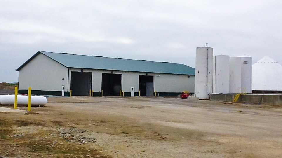 The building uses solid core energy panels from Energy Panel Structures, Inc. for the main construction to allow the building to be very energy efficient