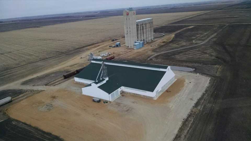 Aerial View of Minn-Kota Ag Products in Wahpeton, ND