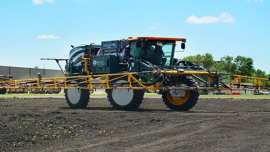 New Hagie STS Sprayer Features AirScout Precision Package