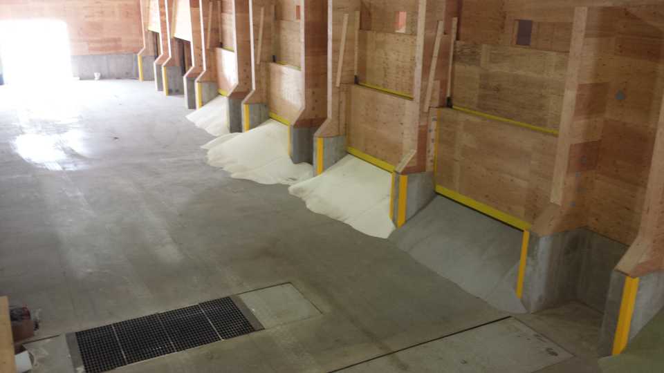 Wilbur-Ellis Miller SD Alleyway measures 264 x 36 feet
