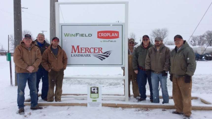 Mercer Landmark Glenmore Branch Certified In 4R Nutrient Stewardship
