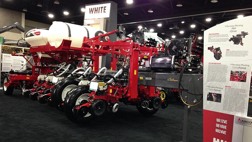 AGCO Showcases White Planters 9800VE Series Planters AT NFMS