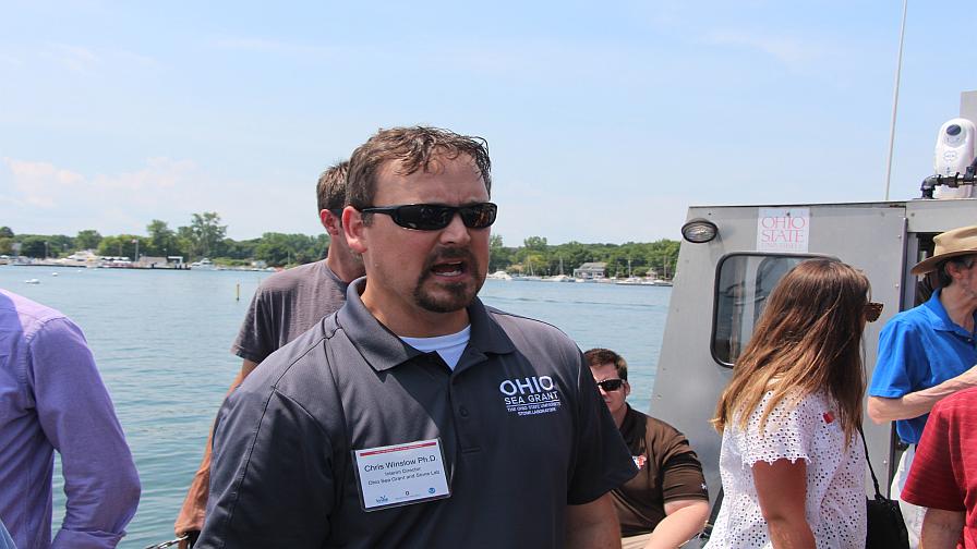 Chris Winslow, Ph.D., interim director of the Ohio Sea Grant College Program