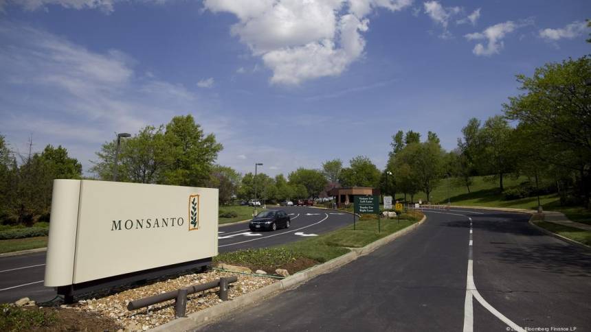 Monsanto sign