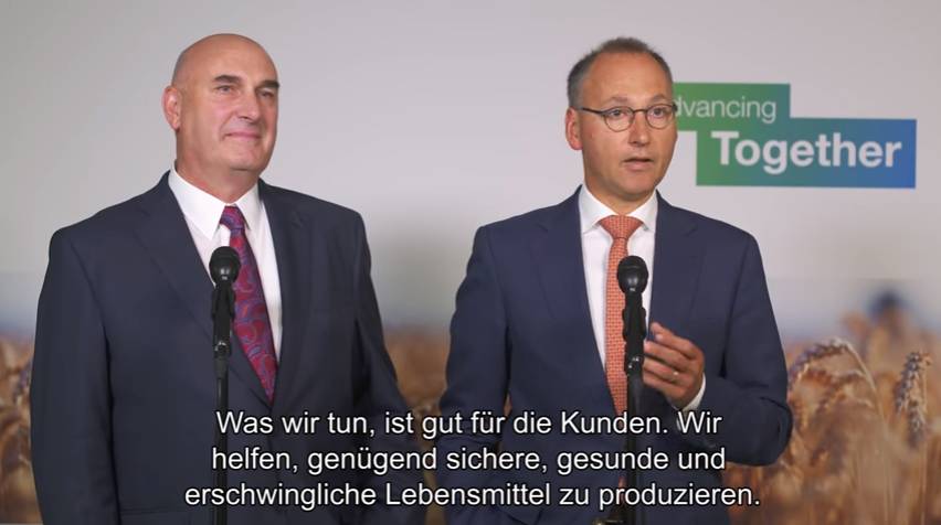 Bayer, Monsanto CEOs Discuss Merger