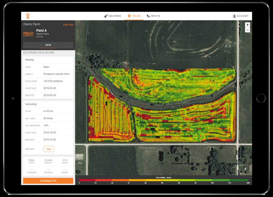 Farmobile’s EFR Dashboard Brings Real-Time Metrics To The Coffee Table