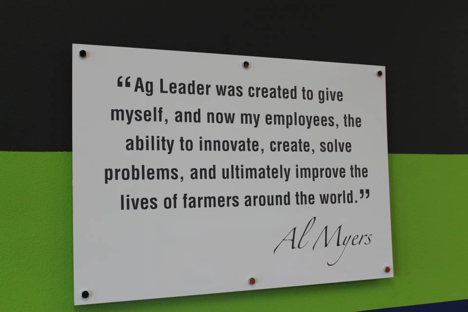 Ag Leader Motto