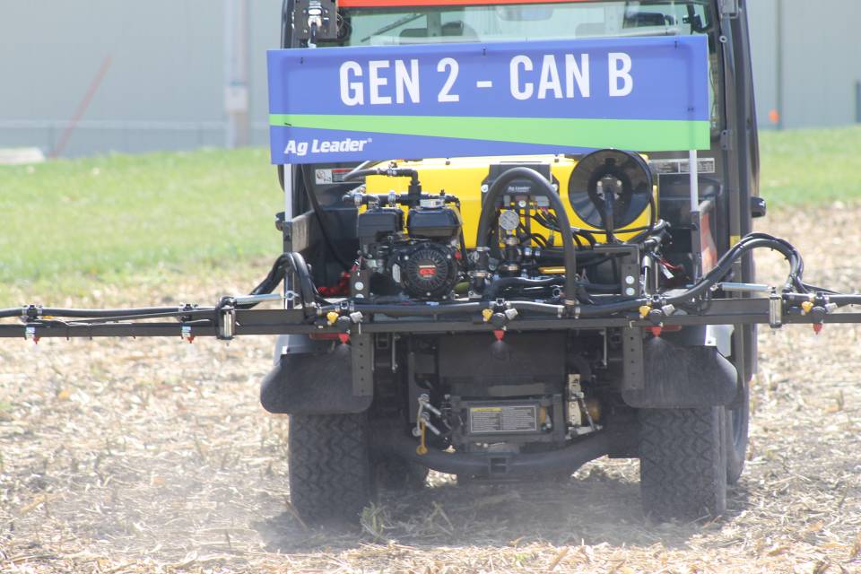 Sprayer demo DirectCommand unit.