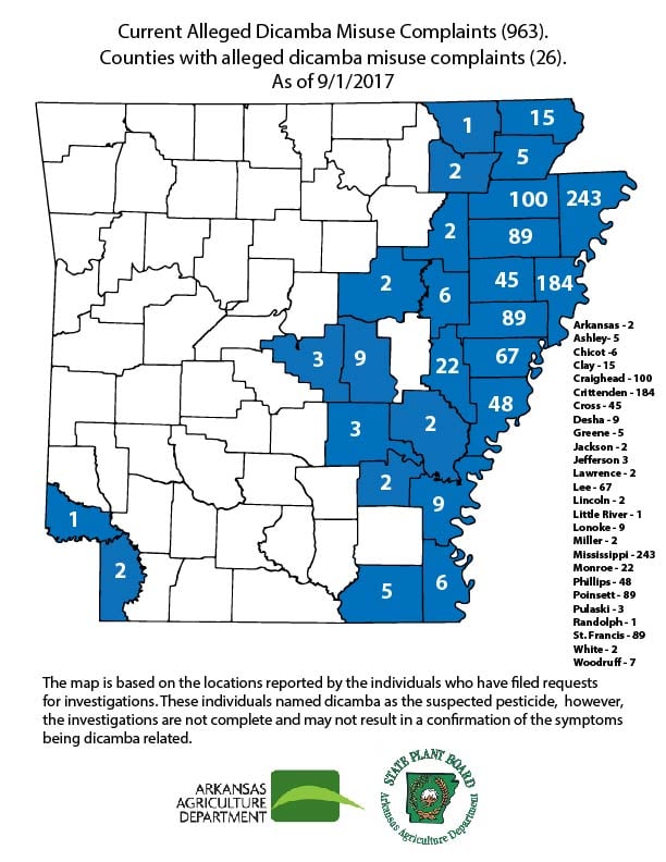 Monsanto Petitions Arkansas State Plant Board on Dicamba