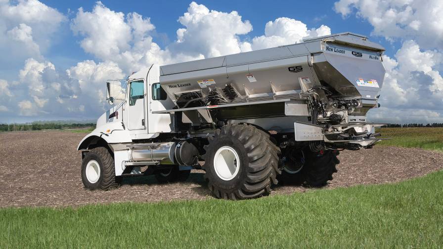 DOT Technology, New Leader Collaborate on First Dot-Ready Autonomous Dry Spreader