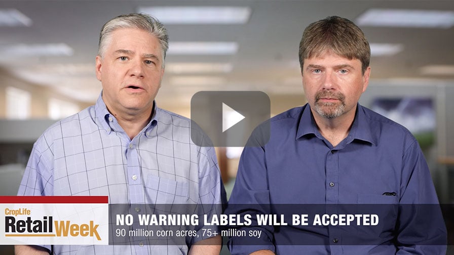 Retail Week: EPA’s California response on glyphosate, planting numbers, equipment sales slide