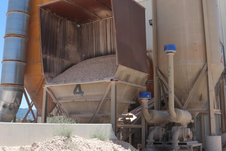 Azomite equipment