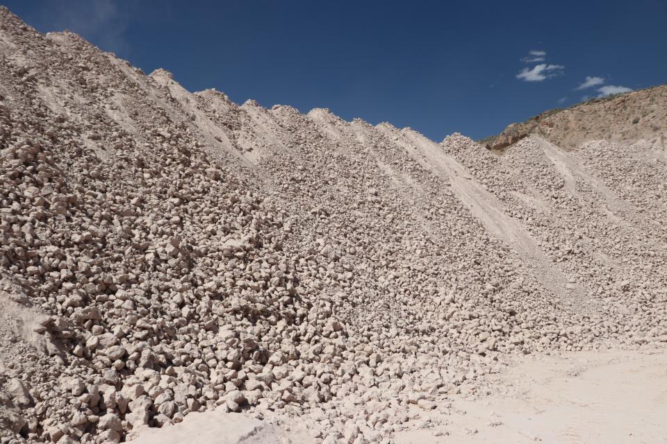 Azomite mining