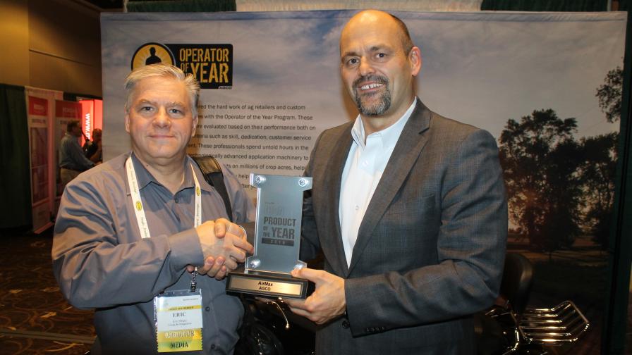 AGCO Wins 2019 Product of the Year for the New RoGator Application System