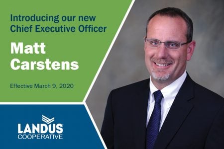 Landus Cooperative Introduces Matt Carstens as CEO