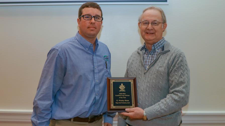 Tiger-Sul’s Wesley Haun Named 2020 Ohio CCA of the Year