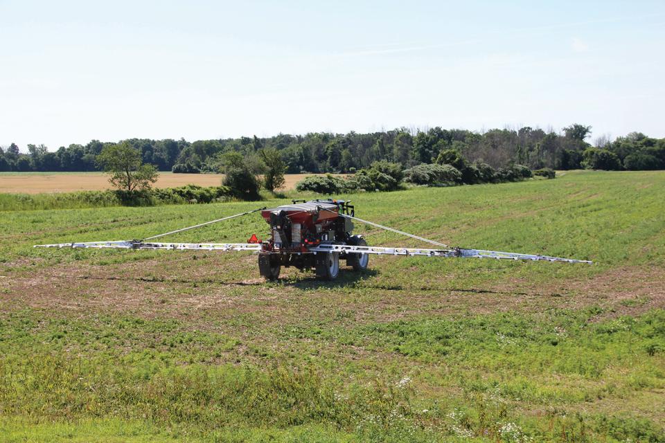 Salford Group, 90ft air boom applicator prototype
