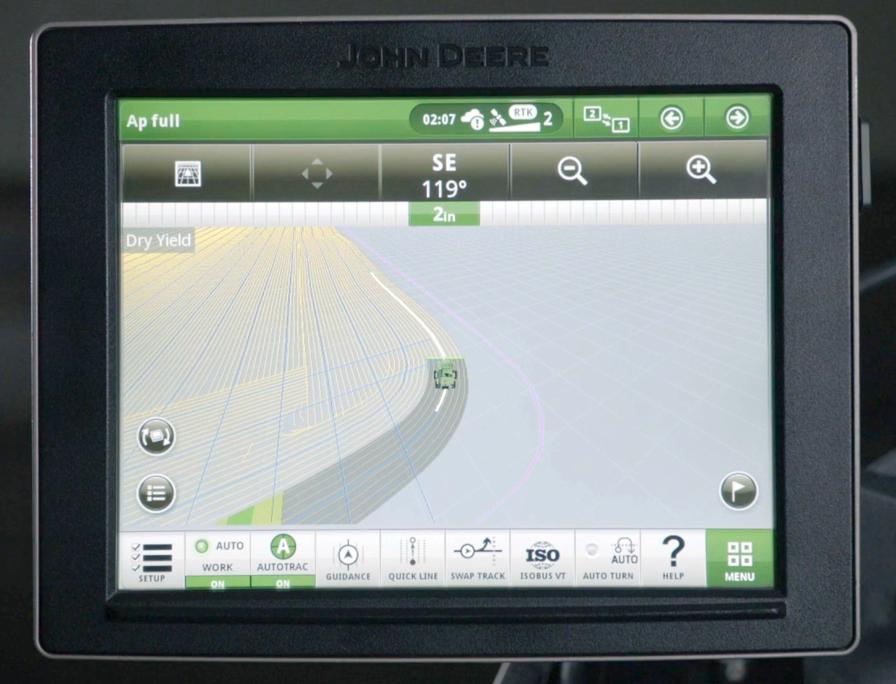 John Deere Introduces AutoPath for More Accurate Row Guidance