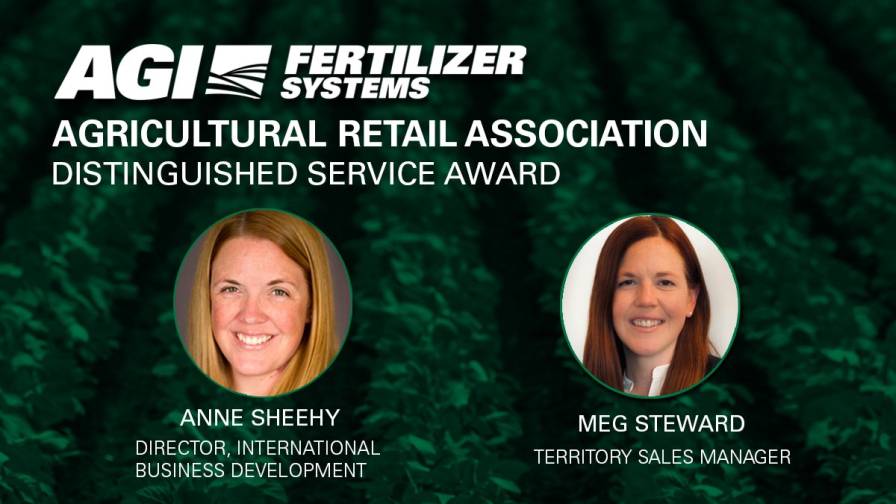Agricultural Retailers Association Recognizes Anne and Meg Yargus, AGI Fertilizer Systems