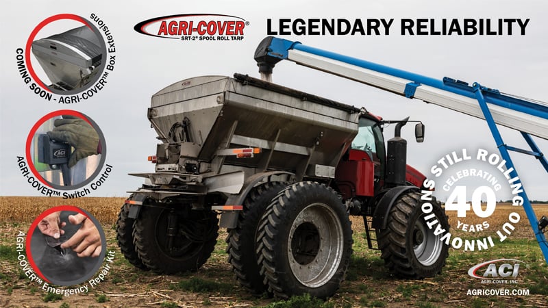 AGRI-COVER® SRT-2® Spool Roll Tarps