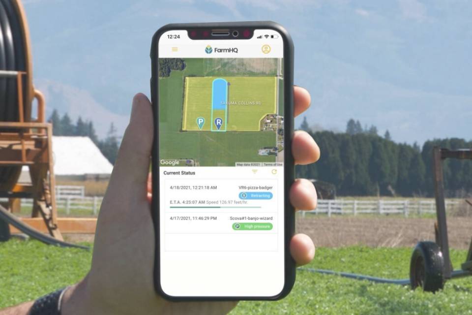 FarmHQ App for Remotely Monitoring and Controlling Irrigation Equipment Now Available in the App Store