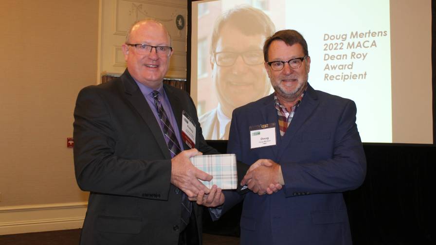 MACA Presents 2022 Dean Roy Achievement Award to FMC’s Doug Mertens