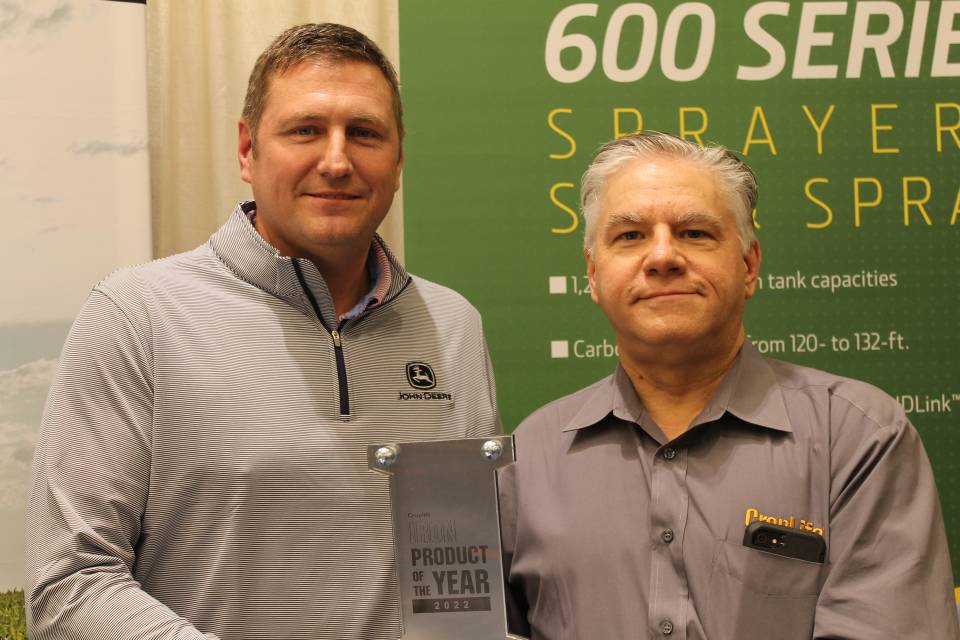 John Deere Wins CropLife IRON Product of the Year for See & Spray Ultimate