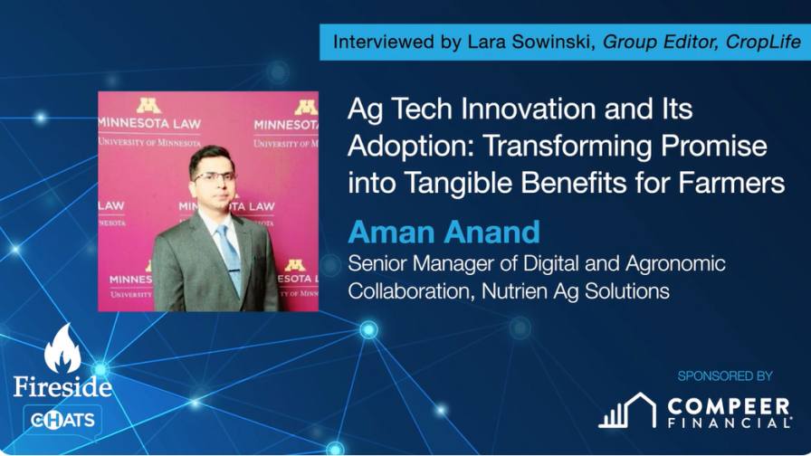 Tech Hub LIVE 2024: Fireside Chat With Nutrien Ag Solutions’ Aman Anand