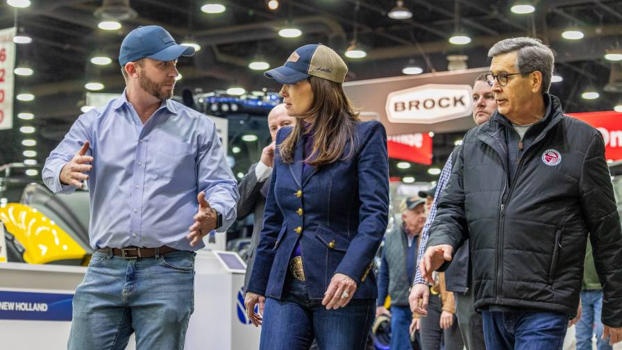 U.S. Secretary of Agriculture Brooke Rollins Attends National Farm Machinery Show