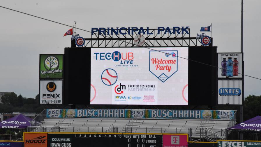 A Home Run Start to Tech Hub LIVE at Principal Park!