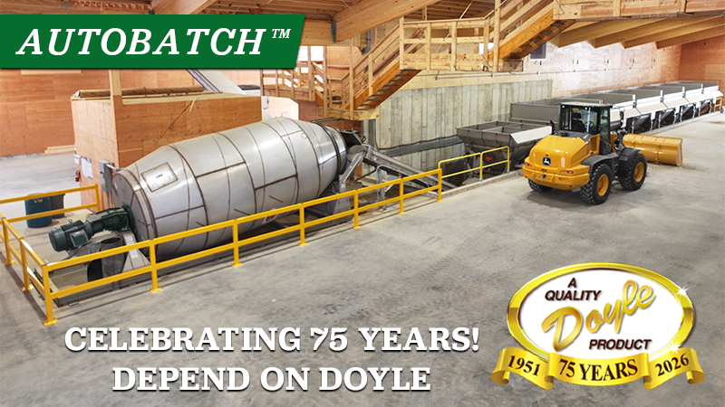 AUTOBATCH™ with 16-Ton Rotary & 7 Hoppers