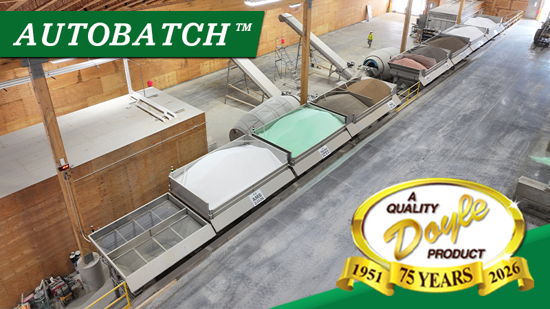 Autobatch™ with Dual 13-Ton Rotary Blenders & 8 Hoppers