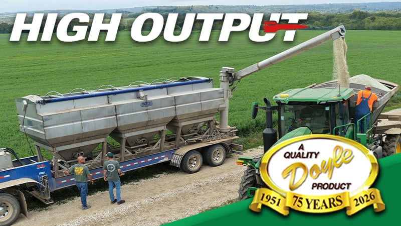 NEW HIGH OUTPUT OVERHEAD TENDER TRAILER